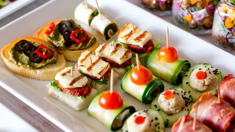 What are five finger foods?