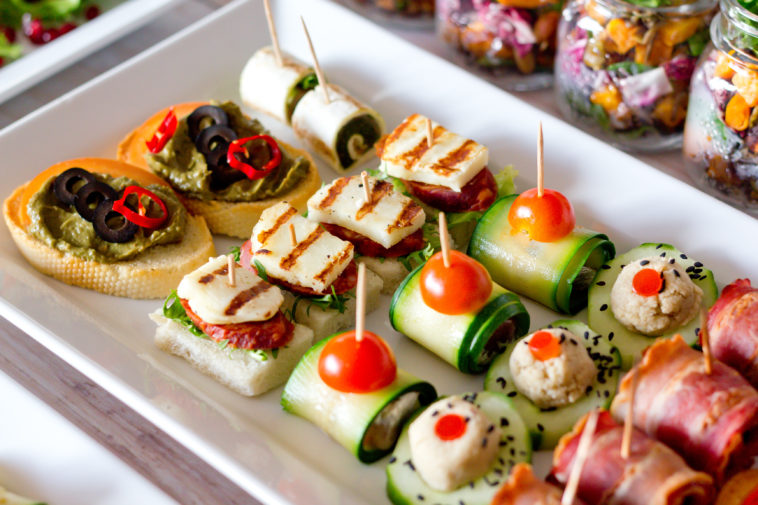 What are five finger foods?