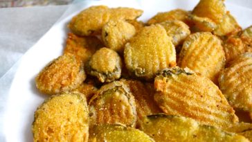 What are fried pickles called?