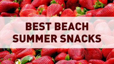 What are good snacks for the beach?