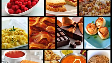 What are men's favorite foods?