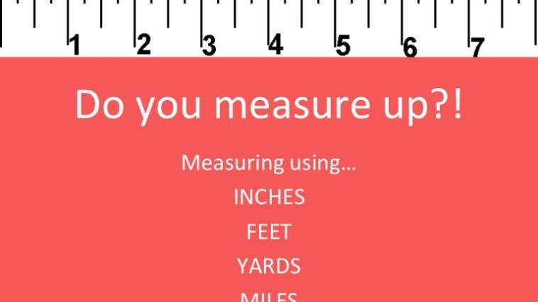 What are standard measurements?