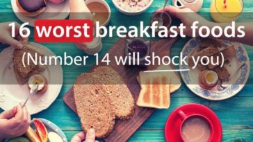 What are the 14 worst breakfast foods?
