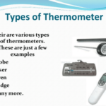 What are the 3 main types of thermometers for food?
