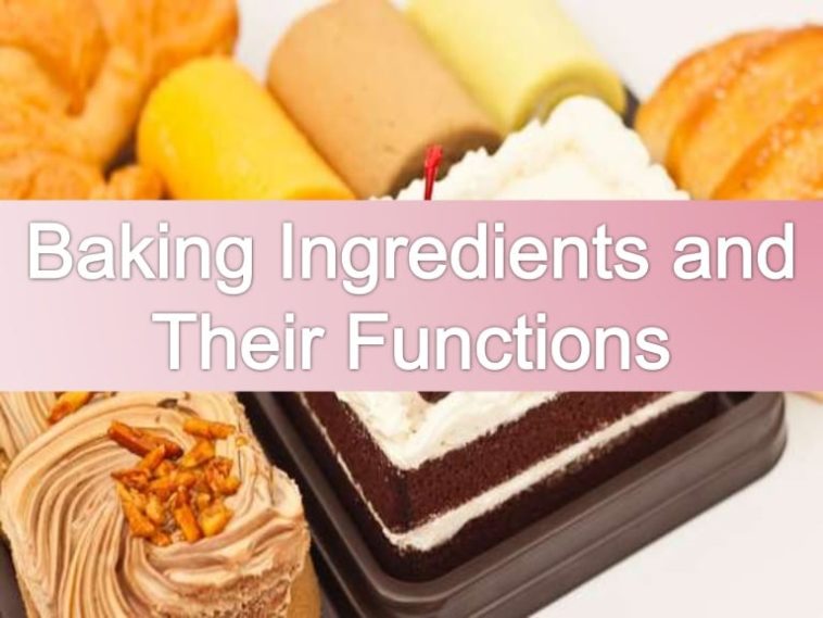 What Are The 7 Basic Ingredients In Baking 