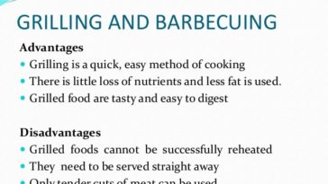 What are the advantages of grilling food?