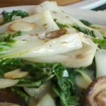 What are the black spots on bok choy?