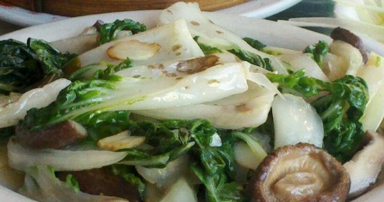 What are the black spots on bok choy?