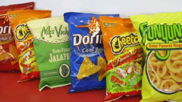 What are the least unhealthy chips?