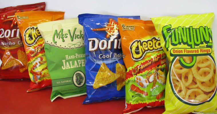 What are the least unhealthy chips?
