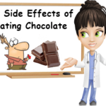 What are the negative effects of eating chocolate?