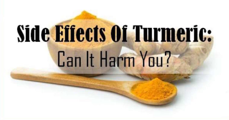What are the negative effects of turmeric?