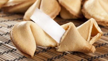 What are the odds of getting an empty fortune cookie?