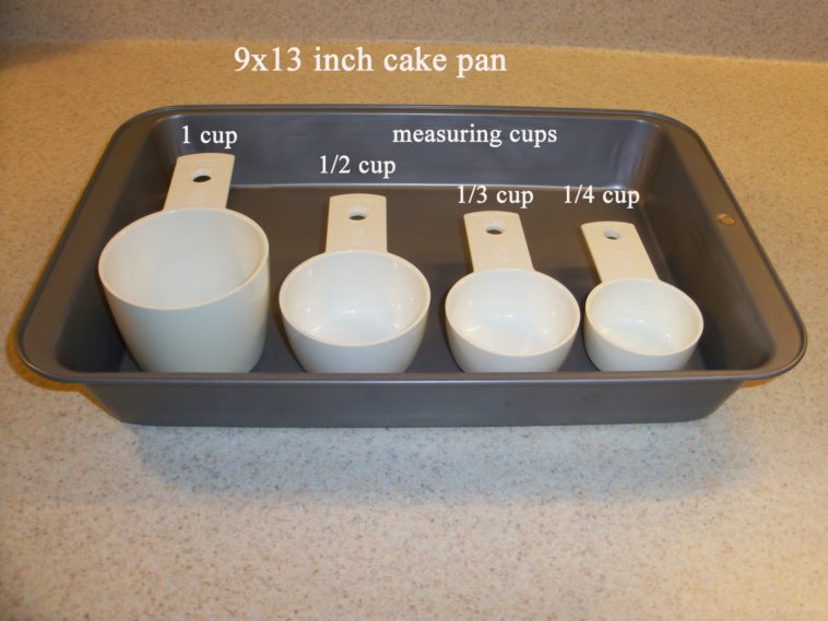 What are the sizes of dry measuring cups?
