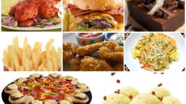 What are the top 10 most popular foods?