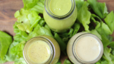 What are the top 3 salad dressings?
