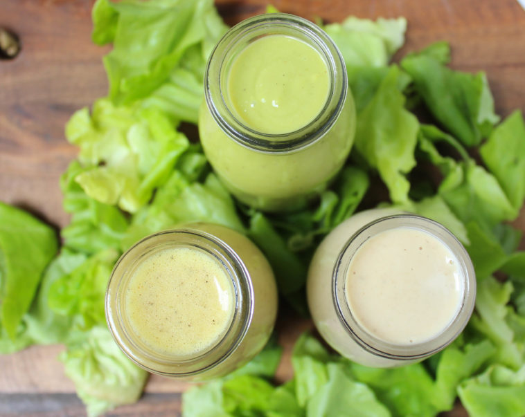What are the top 3 salad dressings?