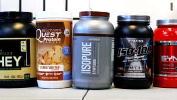 What are the top 5 protein powders?