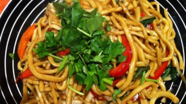What are thick Chinese noodles called?