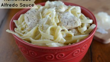 What can I add to Alfredo sauce to make it taste better?