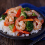 What can I do with precooked frozen shrimp?