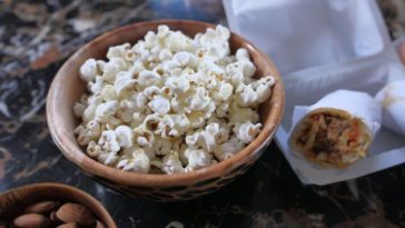 What can I put on air popped popcorn?