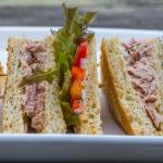 What can I serve with tuna sandwiches?