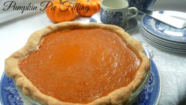 What can I substitute for pumpkin pie filling?