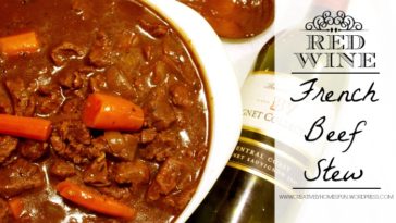What can I substitute for red wine in beef stew?