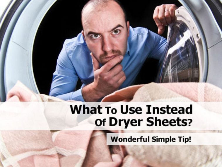 What can I use instead of dryer sheets?