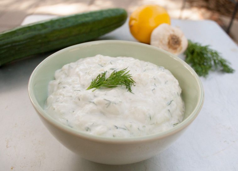 What can I use instead of tzatziki?
