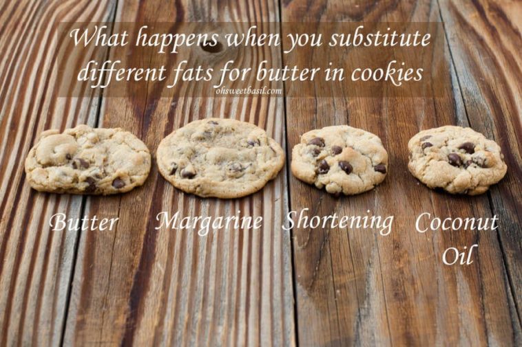 What can be used in cookies instead of butter?