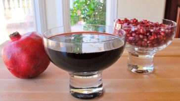 What can pomegranate molasses be used for?