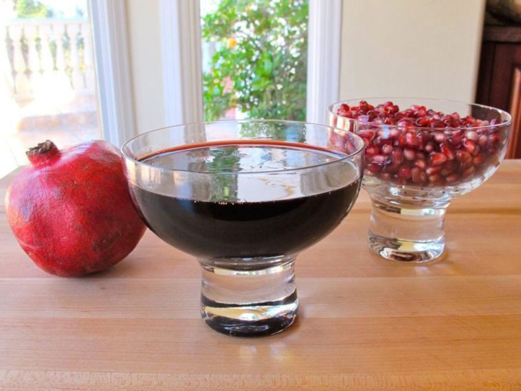 What can pomegranate molasses be used for?
