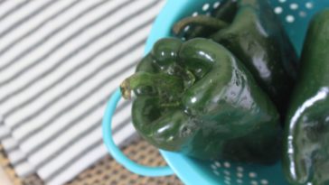 What can substitute for green chilies?