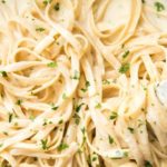 What can you add to Alfredo pasta?