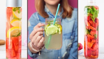 What can you add to sparkling water to make it taste better?