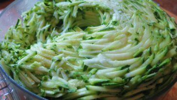 What can you use frozen zucchini for?