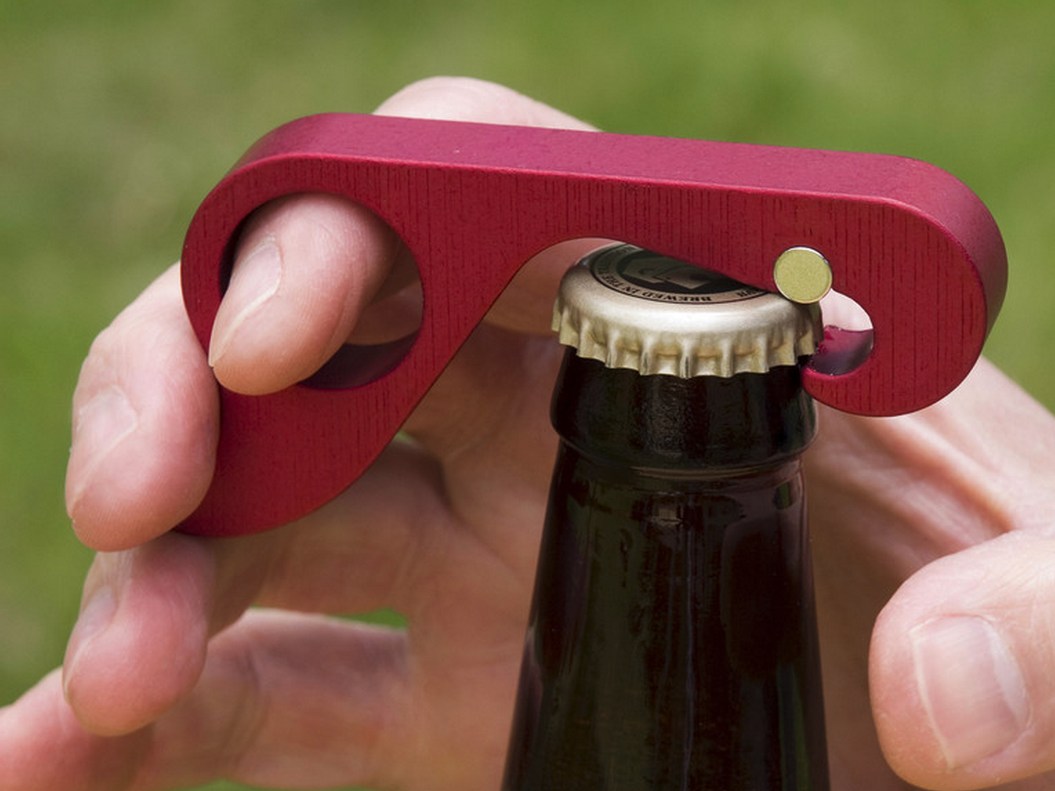What can you use instead of a bottle opener?