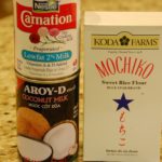 What can you use instead of rice flour for mochi?