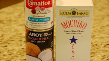 What can you use instead of rice flour for mochi?