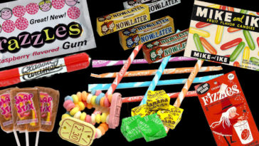 What candy was popular in the 60's?