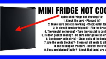 What causes a mini fridge to stop cooling?