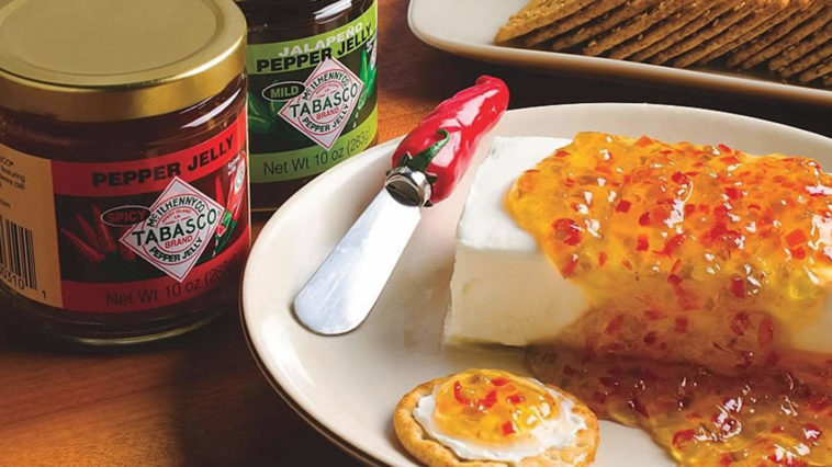 What cheese goes well with pepper jelly?