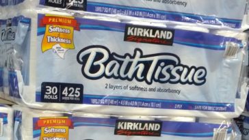 What company makes Kirkland toilet paper?