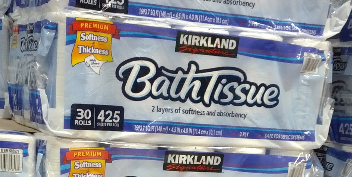What company makes Kirkland toilet paper?