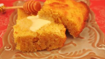 What do Southerners eat with cornbread?