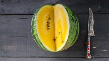 What do they call a yellow watermelon?