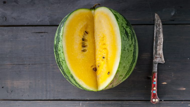What do they call a yellow watermelon?