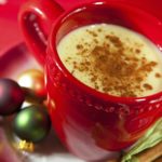 What do you drink with egg nog?